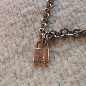 Tiffany and Co Sterling Silver 1837 lock
